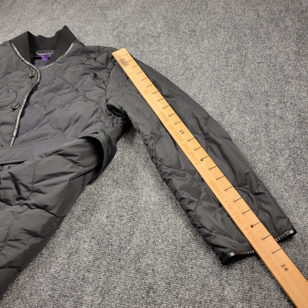 Ralph Lauren Purple Label‎ Arnett Water Repellent Taffeta Coat Womens 10 $1.650 - Picture 12 of 13